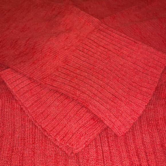 Banana Republic 3 Button Cardigan, Orange, Women's Medium - Picture 6 of 6